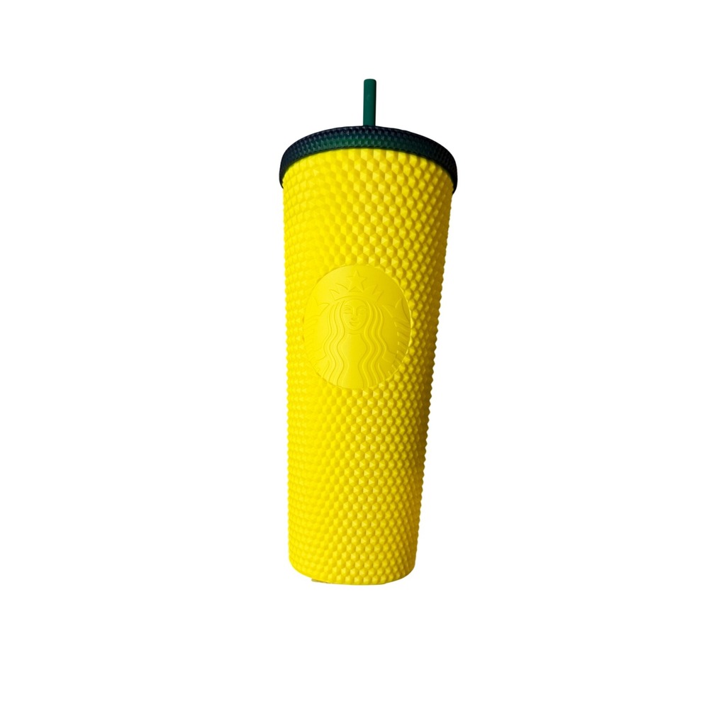 Starbucks Hawaii Pineapple Studded Tumbler 24oz Venti Cold Cup Siren Logo